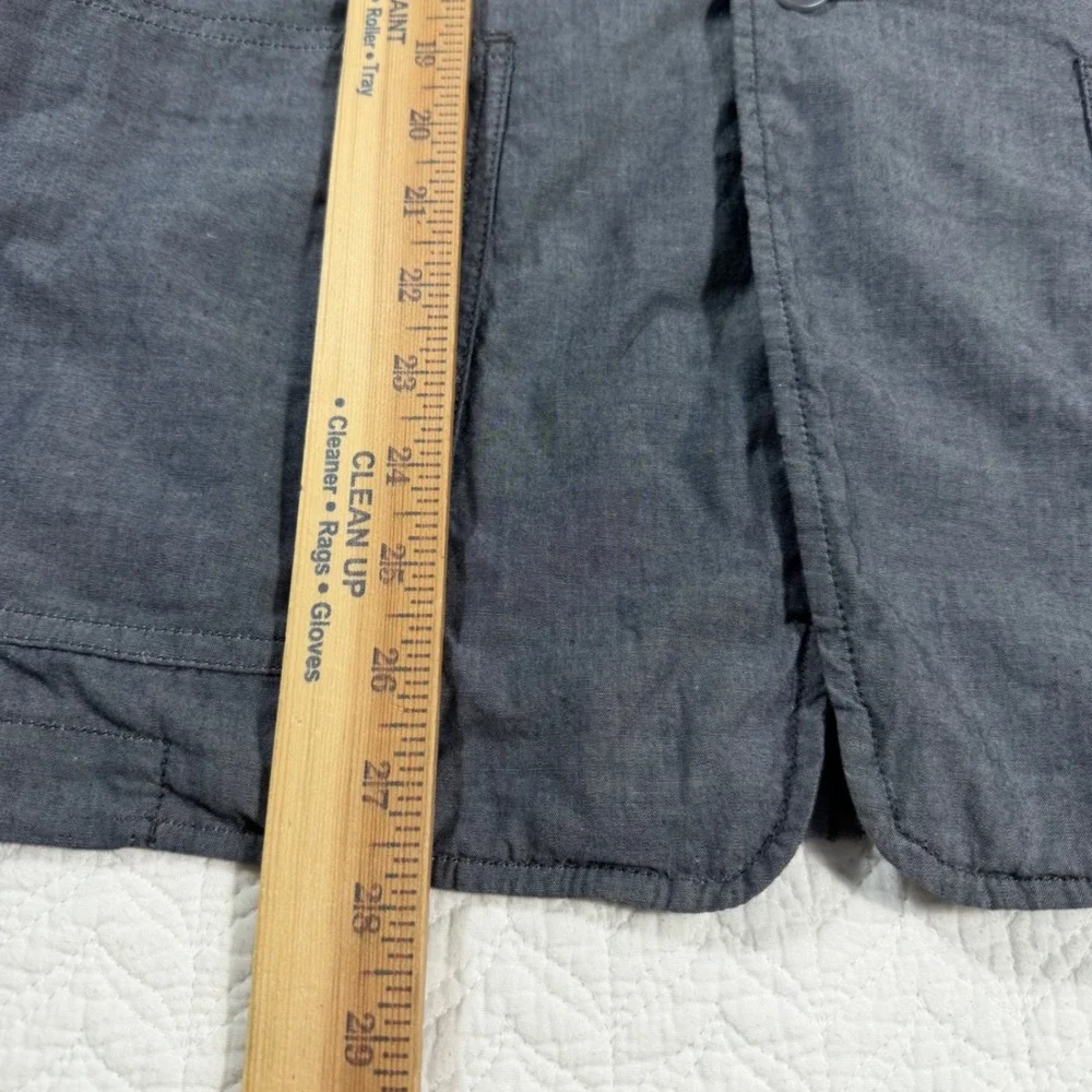 Save Khaki‎ United SKU Mens M Blazer Cotton Lightweight USA Gray Unstructured